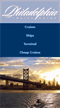 Mobile Screenshot of philadelphiacruiseguide.com